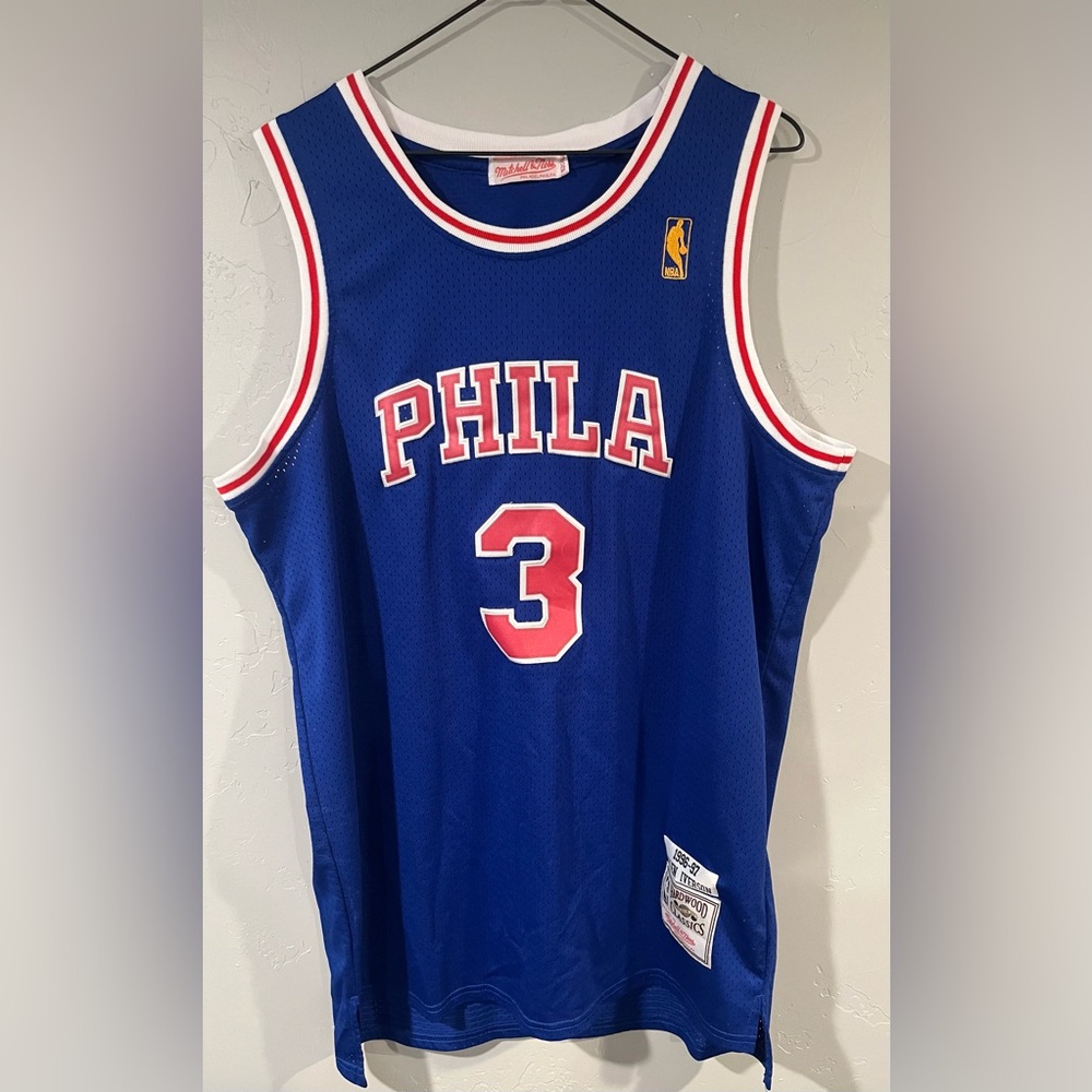 Mitchell & Ness Phila Sixers Allen Iverson Classics Swingman Jersey.XL(52) MENS